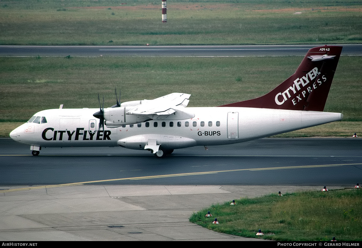 Aircraft Photo of G-BUPS | ATR ATR-42-300 | Cityflyer Express | AirHistory.net #99507