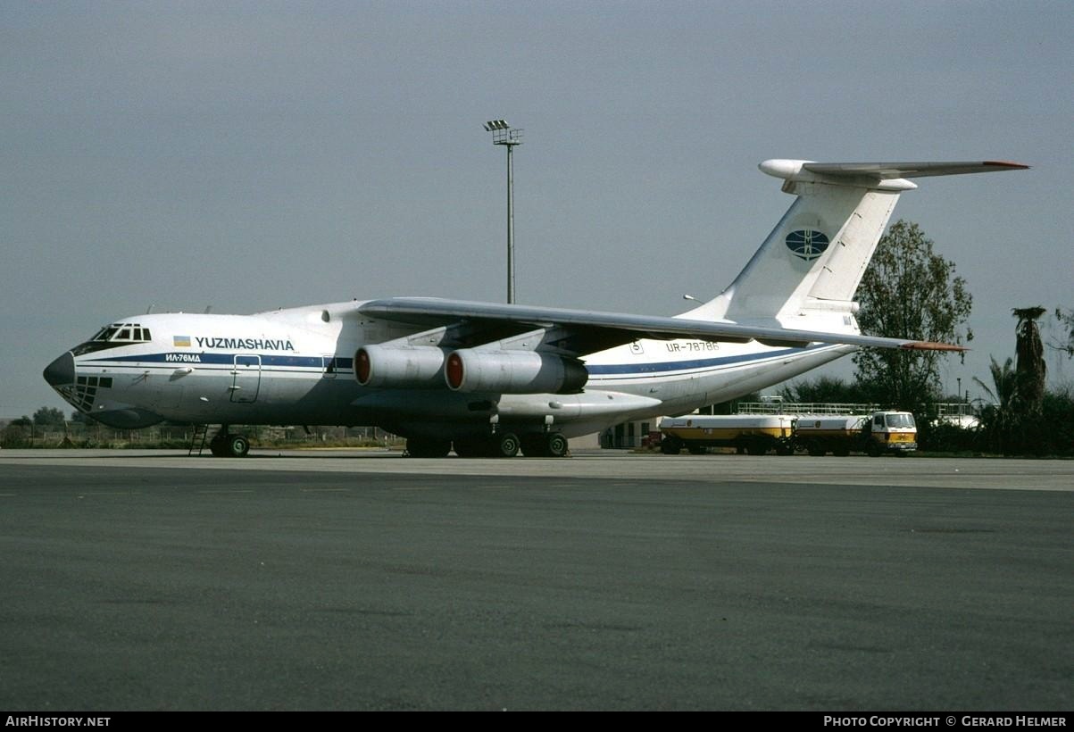 Aircraft Photo of UR-78786 | Ilyushin Il-76MD | Yuzmashavia | AirHistory.net #99509