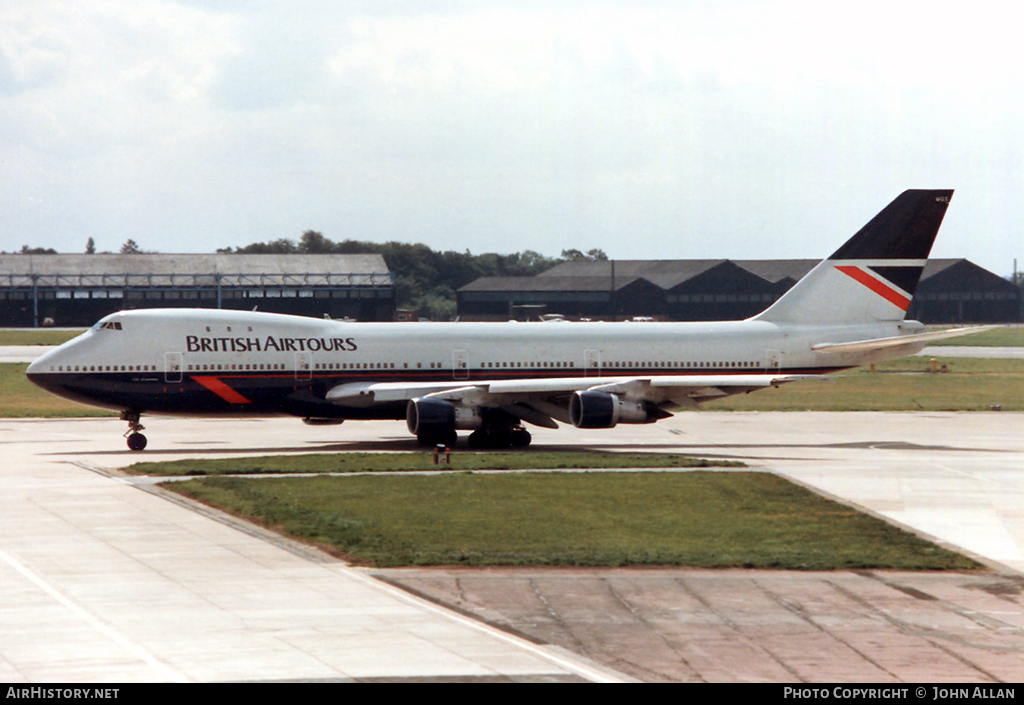 Aircraft Photo of G-BMGS | Boeing 747-283B | British Airtours | AirHistory.net #99515
