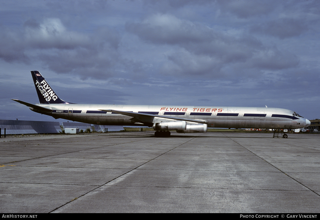 Aircraft Photo of N783FT | McDonnell Douglas DC-8-63AF | Flying Tigers | AirHistory.net #99527