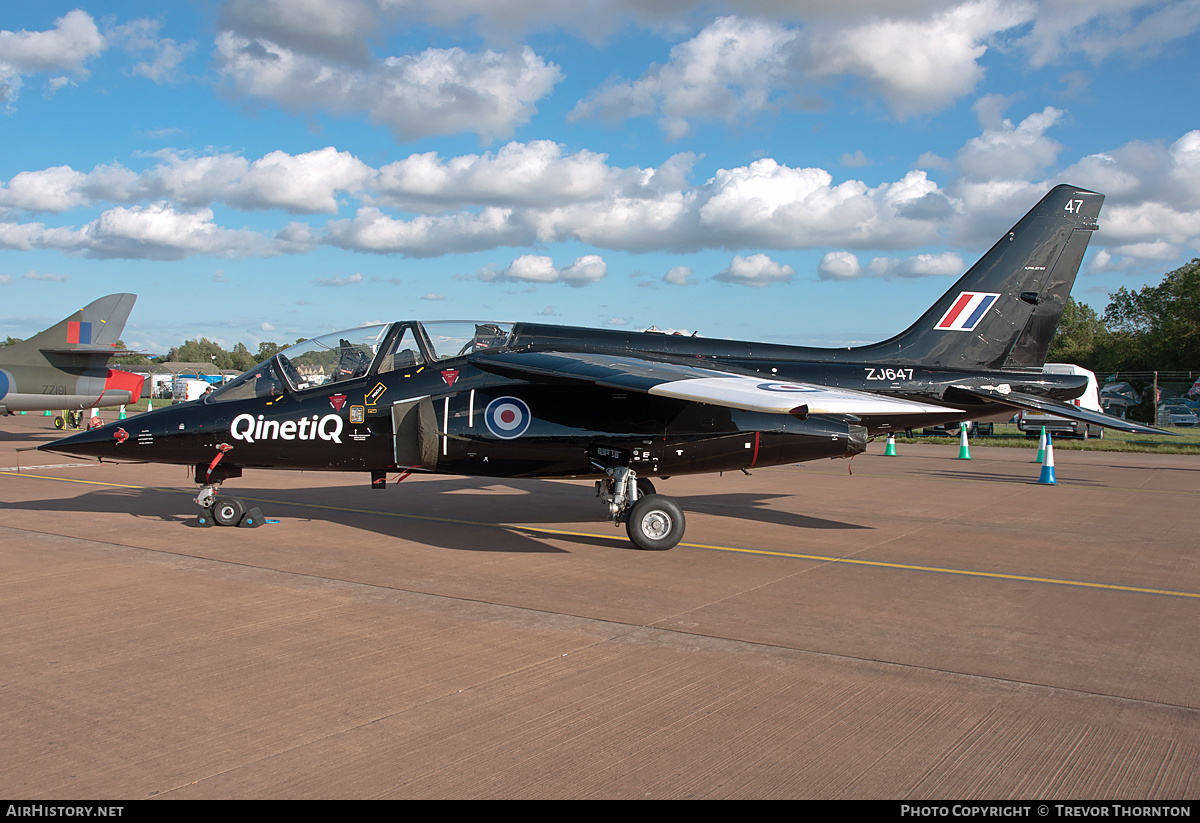 Aircraft Photo of ZJ647 | Dassault-Dornier Alpha Jet A | UK - Air Force | AirHistory.net #99549