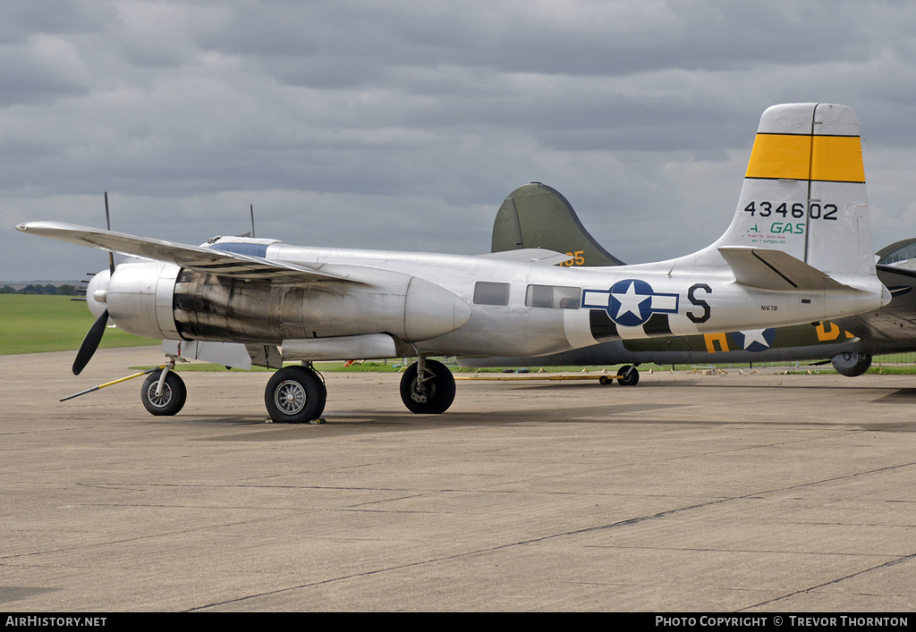 Aircraft Photo of N167B / 434602 | Douglas A-26B Invader | USA - Air Force | AirHistory.net #99551