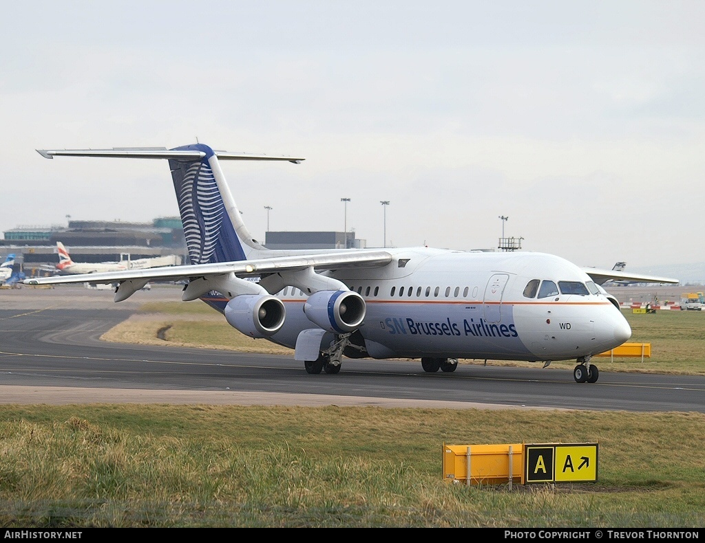 Aircraft Photo of OO-DWD | British Aerospace Avro 146-RJ100 | SN Brussels Airlines | AirHistory.net #99554