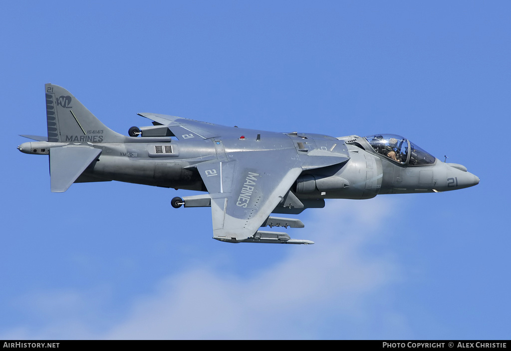 Aircraft Photo of 164143 | McDonnell Douglas AV-8B Harrier II | USA - Marines | AirHistory.net #99573