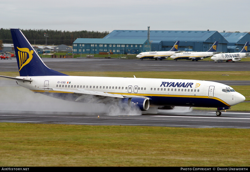 Aircraft Photo of EI-CSD | Boeing 737-8AS | Ryanair | AirHistory.net #99597