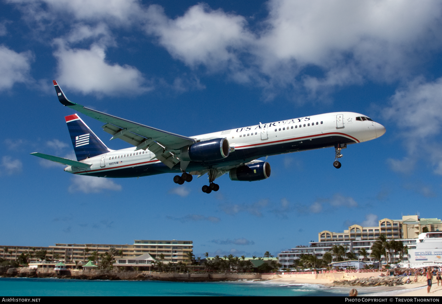 Aircraft Photo of N937UW | Boeing 757-2B7 | US Airways | AirHistory.net #99598