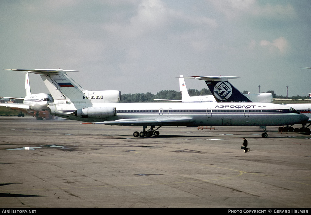 Aircraft Photo of RA-85033 | Tupolev Tu-154B | Aeroflot | AirHistory.net #99606