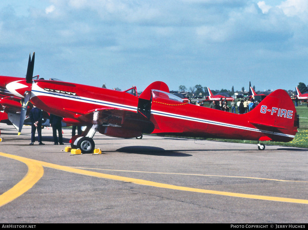 Aircraft Photo of G-FIRE | Supermarine 379 Spitfire FR14C | AirHistory.net #99626