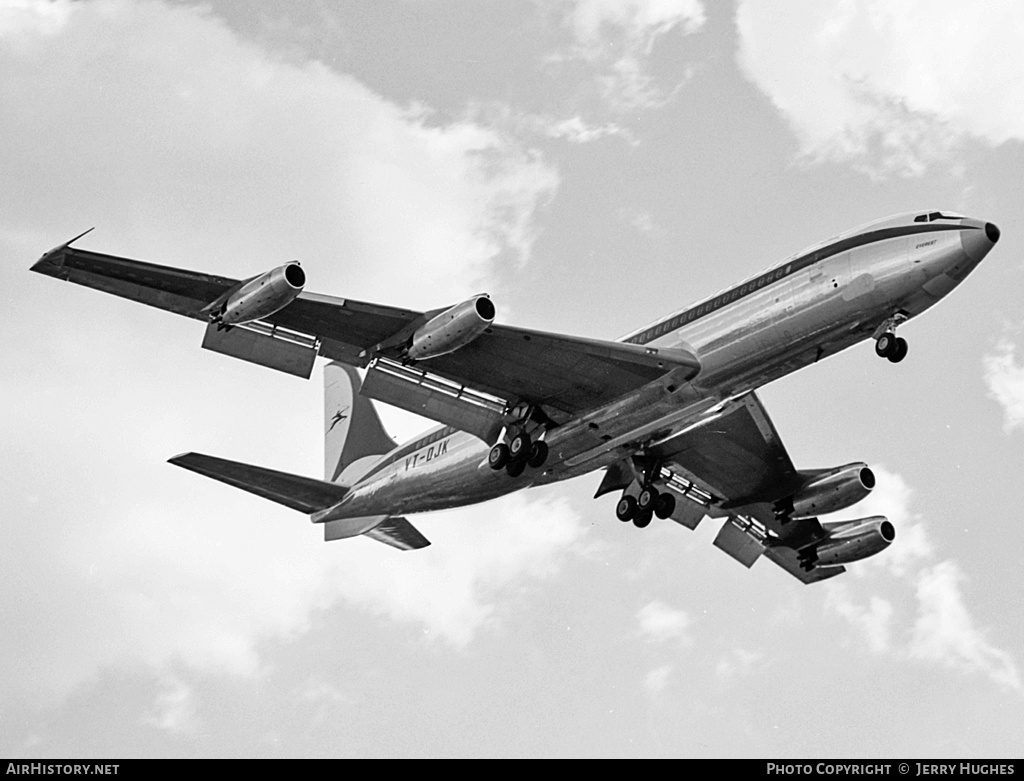 Aircraft Photo of VT-DJK | Boeing 707-437 | Air India | AirHistory.net #99629