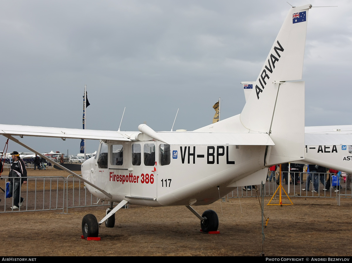 Aircraft Photo of VH-BPL | Gippsland GA8 Airvan | Airvan | AirHistory.net #99635