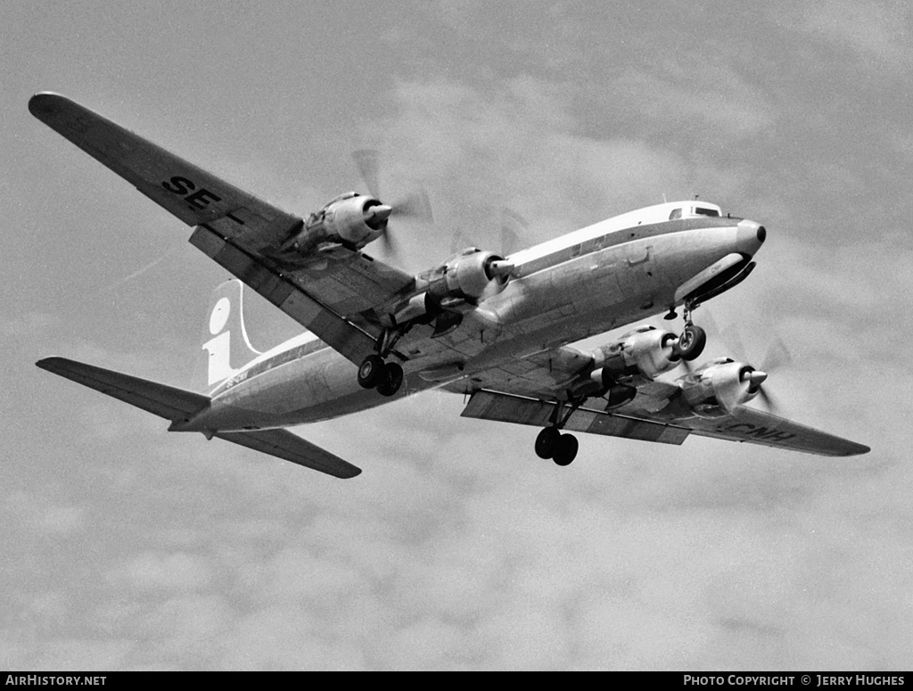 Aircraft Photo of SE-CNH | Douglas DC-7 | Internord | AirHistory.net #99640