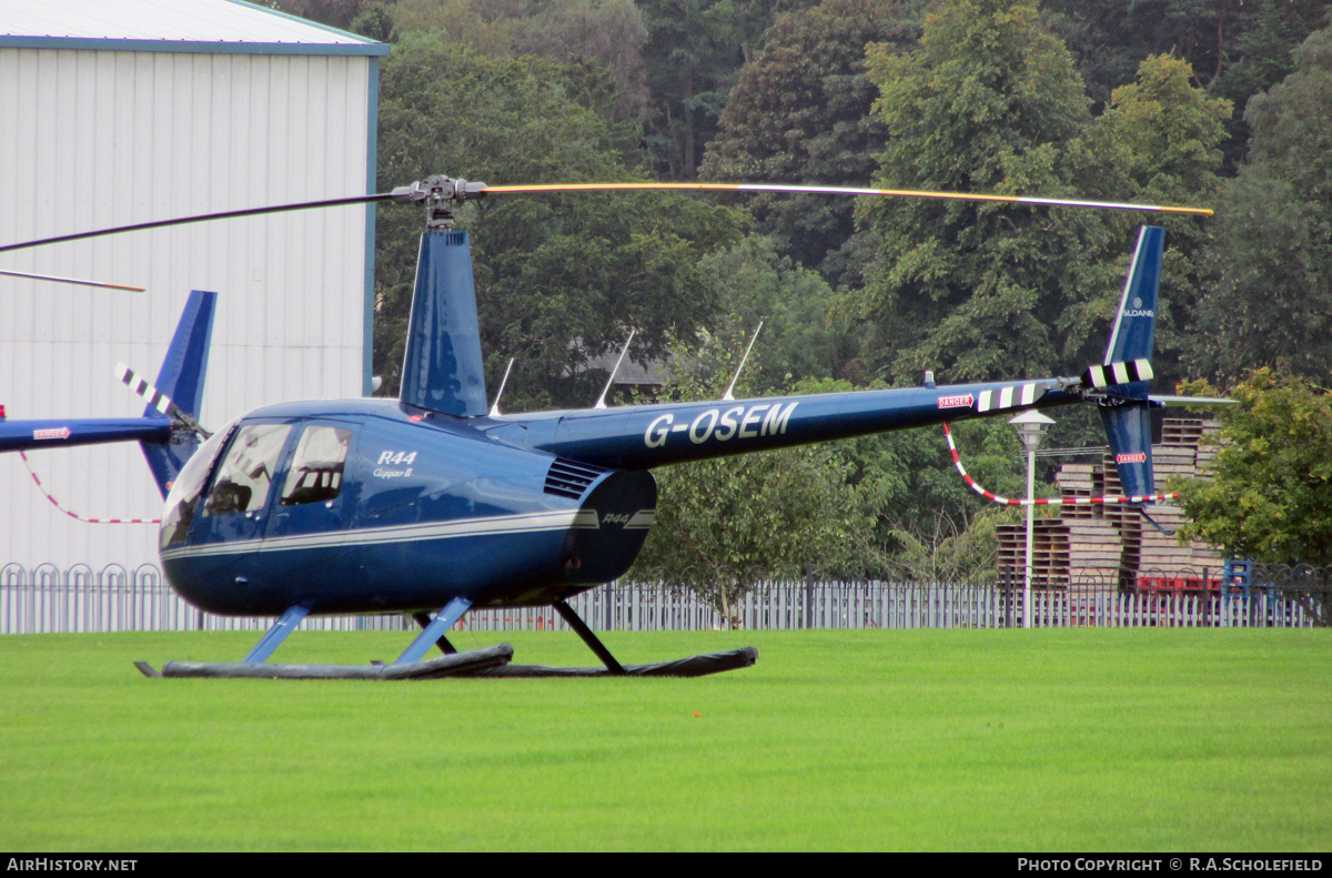 Aircraft Photo of G-OSEM | Robinson R-44 Clipper II | Sloane Helicopters | AirHistory.net #99646