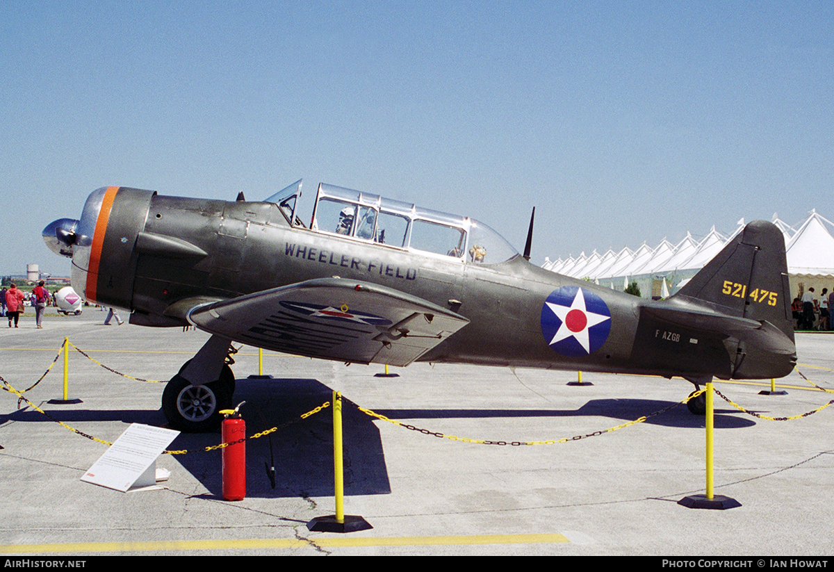 Aircraft Photo of F-AZGB / 521475 | North American T-6J Harvard Mk IV | USA - Air Force | AirHistory.net #99647