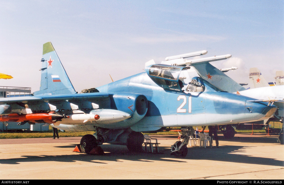 Aircraft Photo of 21 white | Sukhoi Su-39 | Russia - Air Force | AirHistory.net #99651