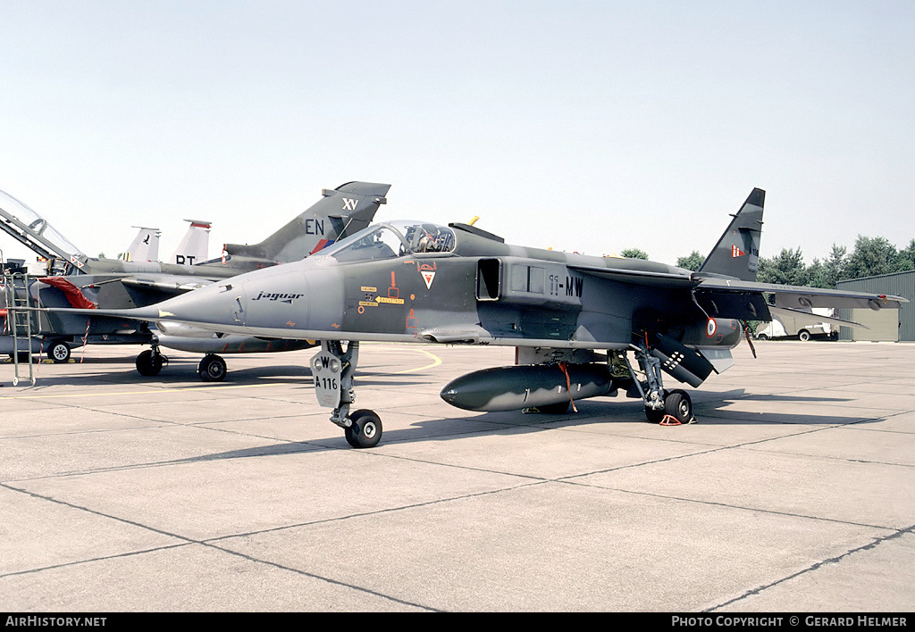 Aircraft Photo of A116 | Sepecat Jaguar A | France - Air Force | AirHistory.net #99657