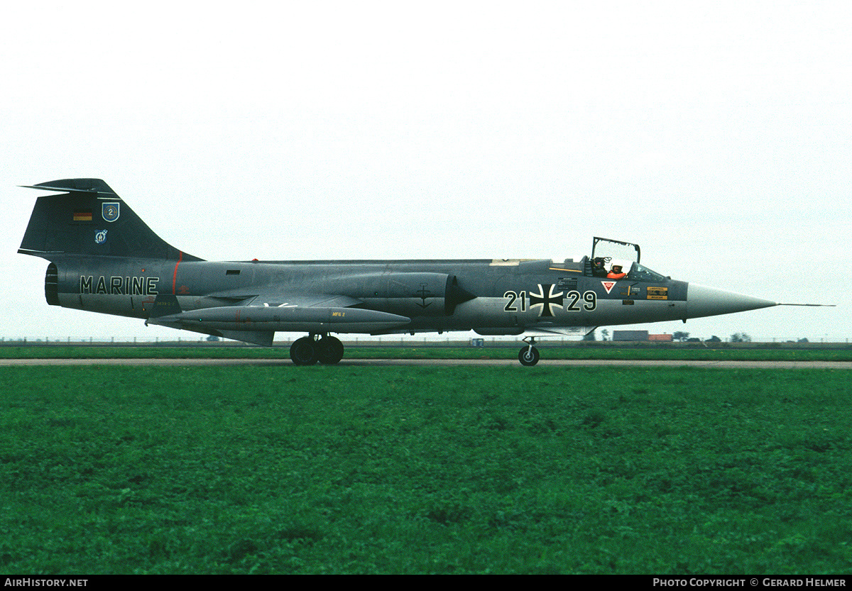 Aircraft Photo of 2129 | Lockheed RF-104G Starfighter | Germany - Navy | AirHistory.net #99660