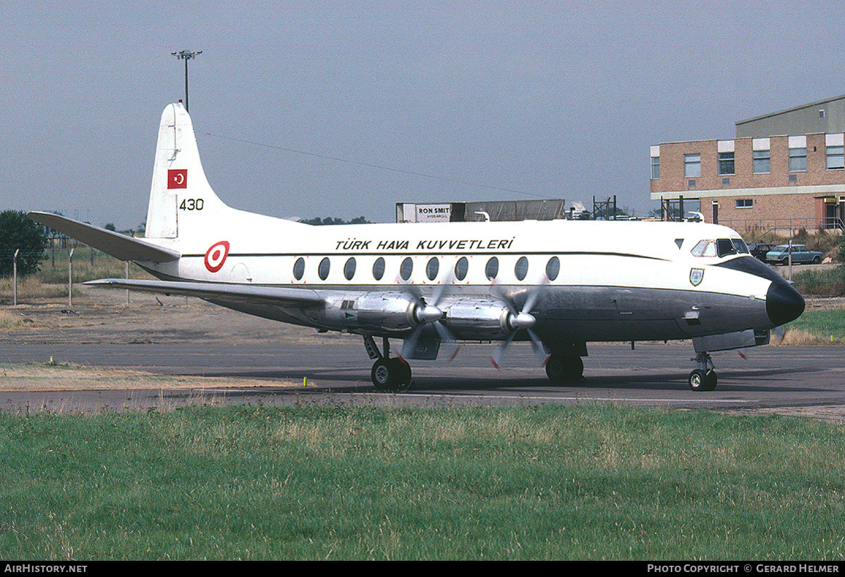 Aircraft Photo of 430 | Vickers 794D Viscount | Turkey - Air Force | AirHistory.net #99670