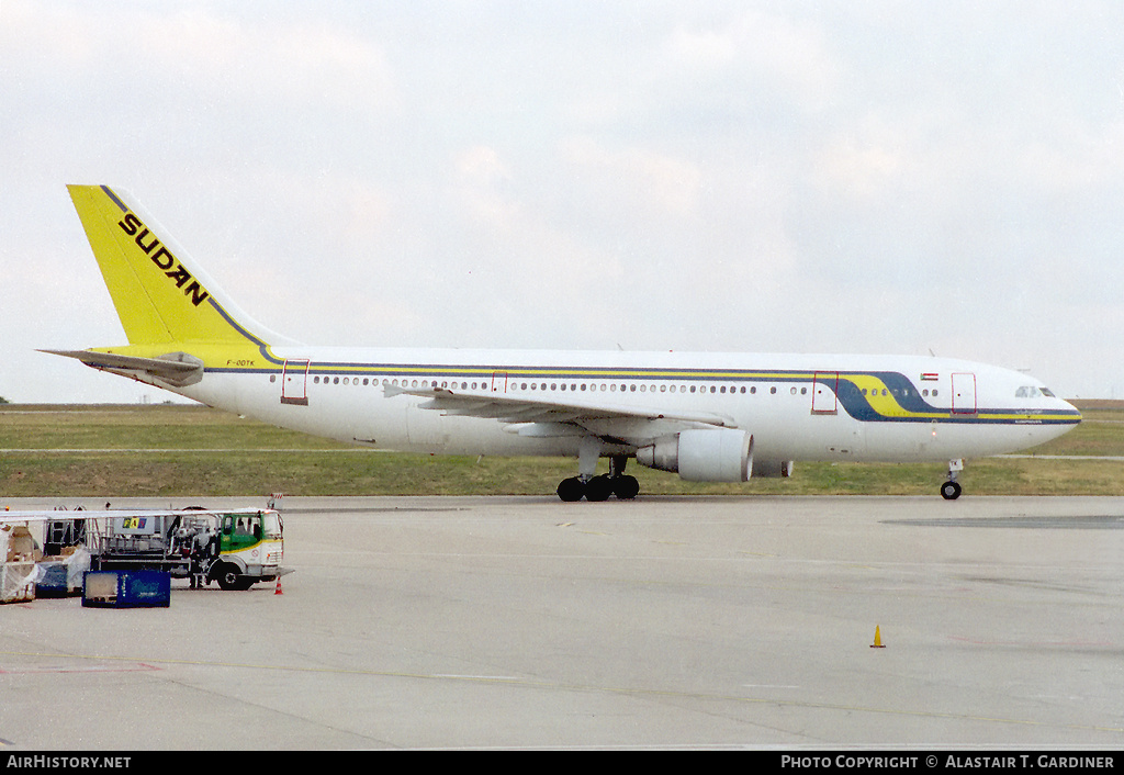 Aircraft Photo of F-ODTK | Airbus A300B4-620 | Sudan Airways | AirHistory.net #99690