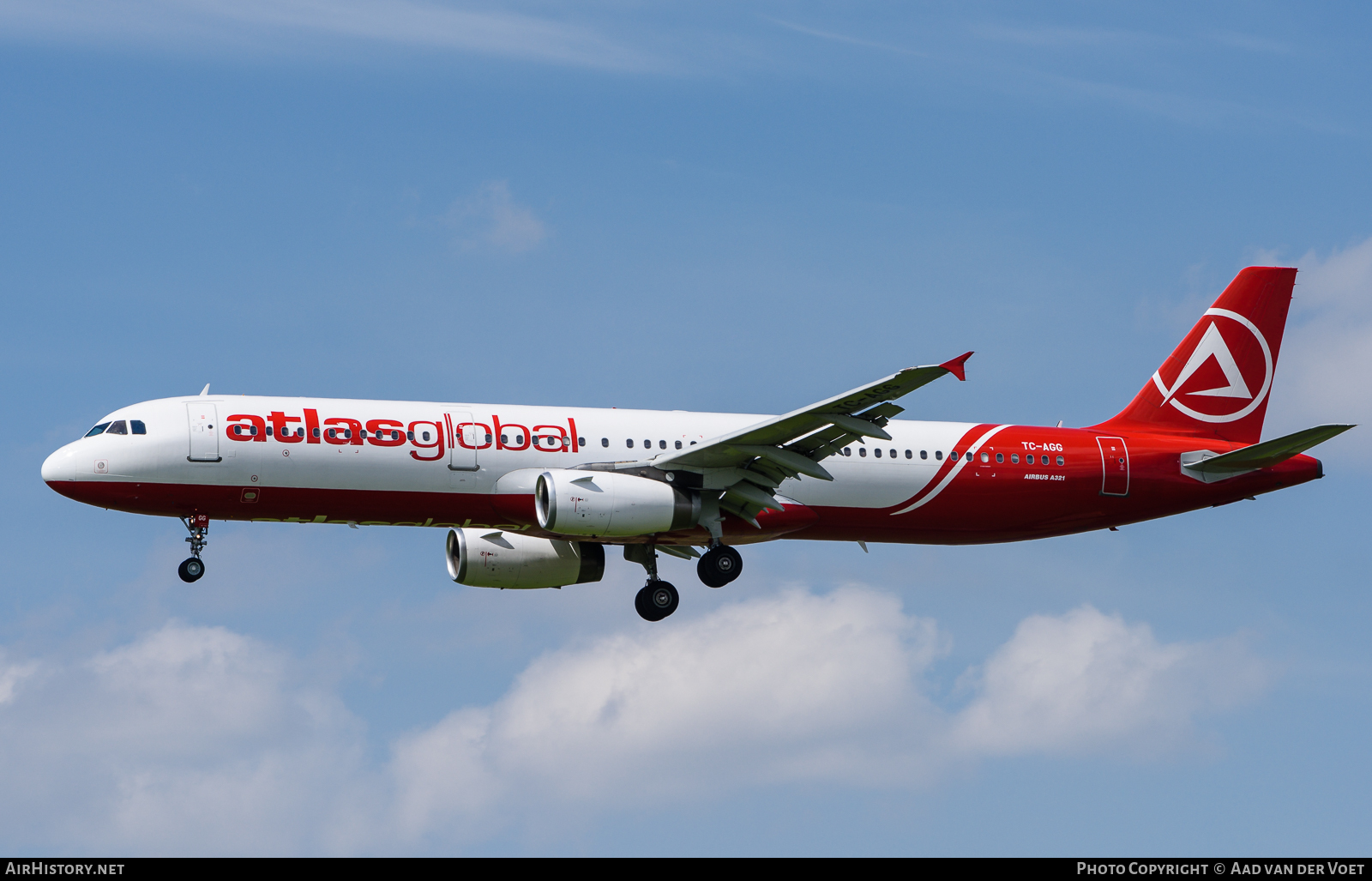 Aircraft Photo of TC-AGG | Airbus A321-231 | AtlasGlobal Airlines | AirHistory.net #99703