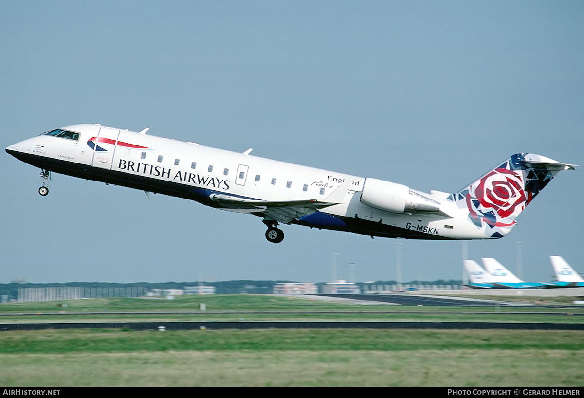 Aircraft Photo of G-MSKN | Bombardier CRJ-200LR (CL-600-2B19) | British Airways | AirHistory.net #99705