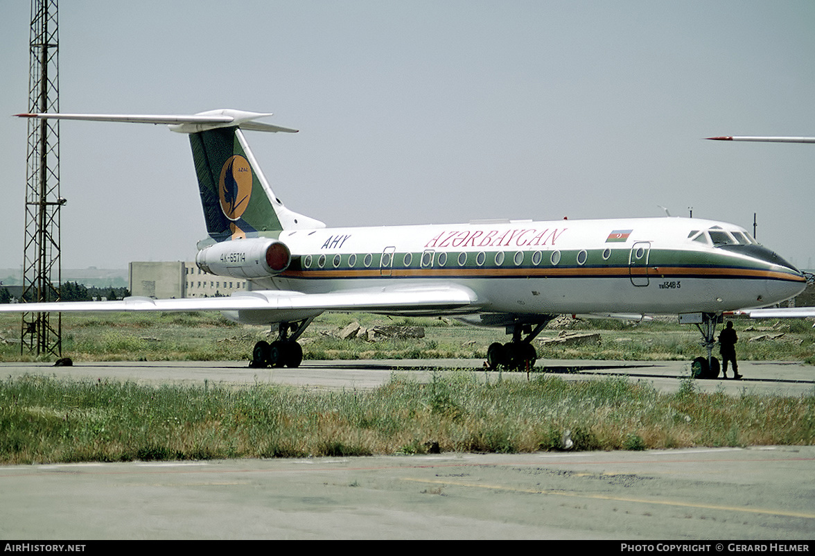 Aircraft Photo of 4K-65714 | Tupolev Tu-134B-3 | Azerbaijan Airlines - AZAL - AHY | AirHistory.net #99719