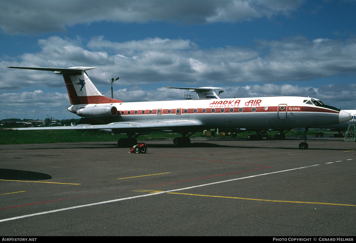 Aircraft Photo of RA-65617 | Tupolev Tu-134A | Harka Air | AirHistory.net #99720