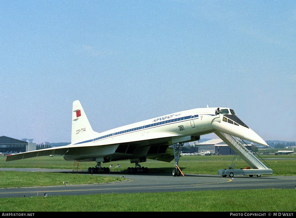 Aircraft Photo of CCCP-77144 | Tupolev Tu-144 | Aeroflot | AirHistory.net #99721