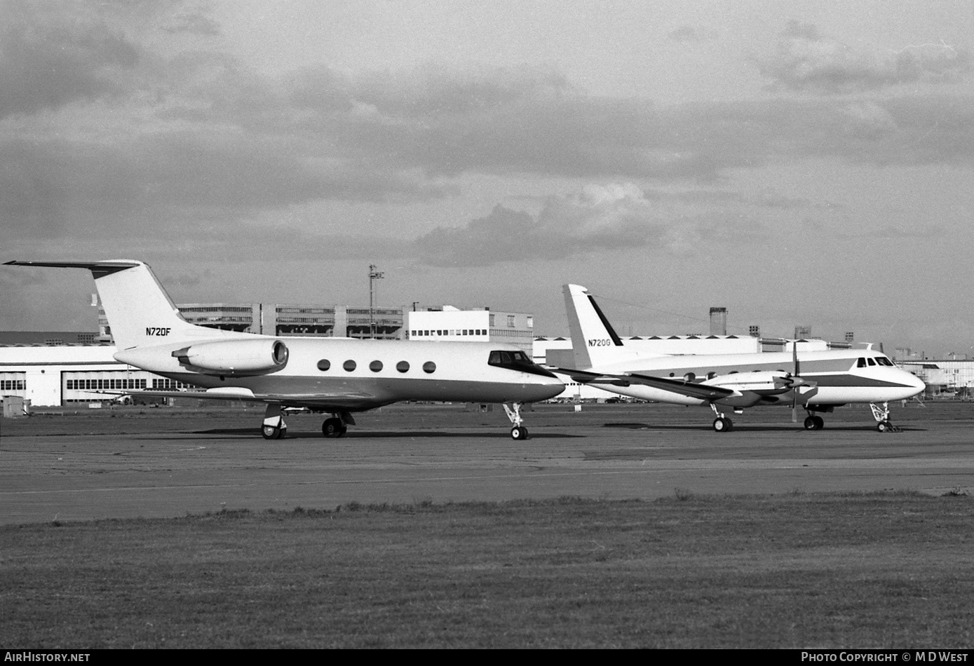 Aircraft Photo of N720F | Grumman G-1159 Gulfstream II | AirHistory.net #99723