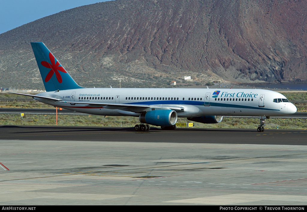 Aircraft Photo of G-OOBE | Boeing 757-28A | First Choice Airways | AirHistory.net #99748