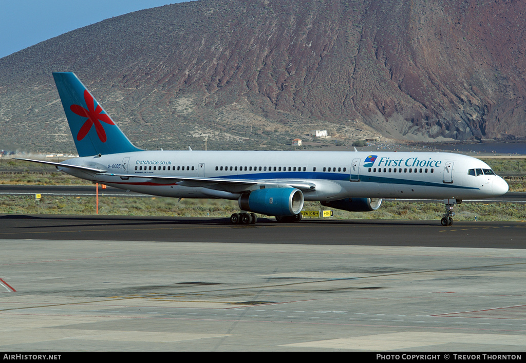 Aircraft Photo of G-OOBE | Boeing 757-28A | First Choice Airways | AirHistory.net #99748