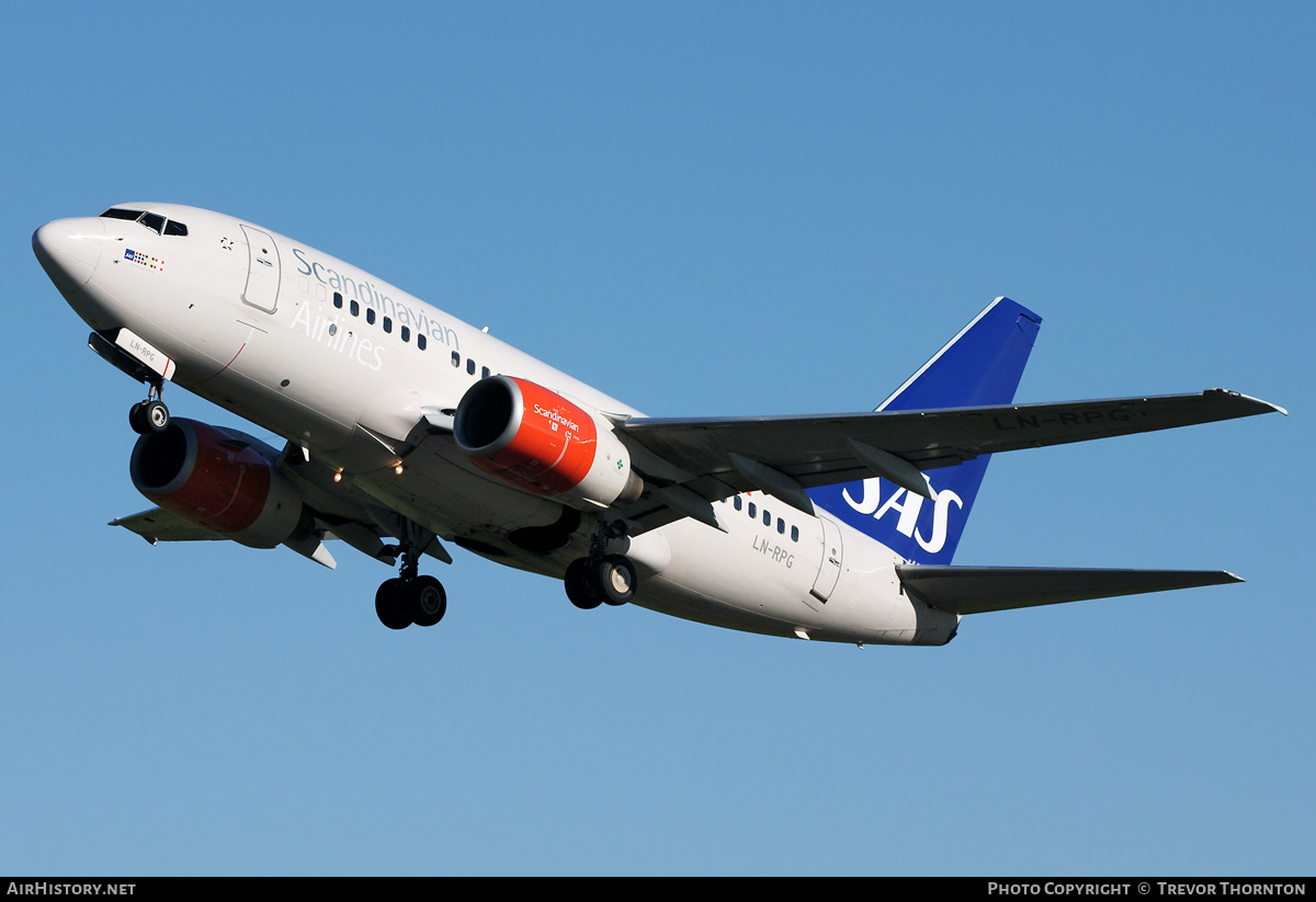 Aircraft Photo of LN-RPG | Boeing 737-683 | Scandinavian Airlines - SAS | AirHistory.net #99762