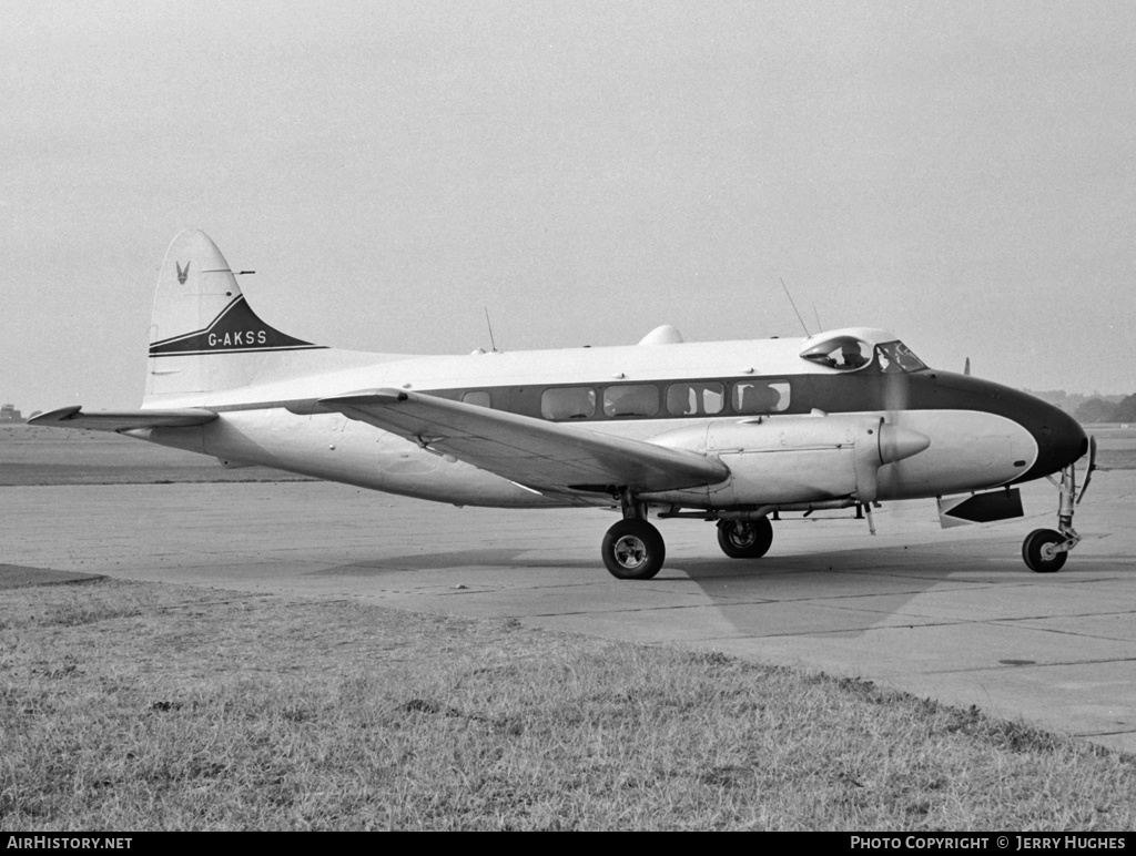 Aircraft Photo of G-AKSS | De Havilland D.H. 104 Dove 1B | Fairey Aviation | AirHistory.net #99767