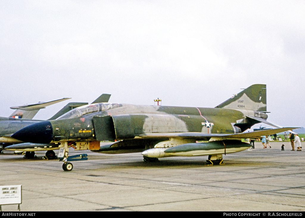Aircraft Photo of 64-0884 / 40884 | McDonnell F-4C Phantom II | USA - Air Force | AirHistory.net #99835