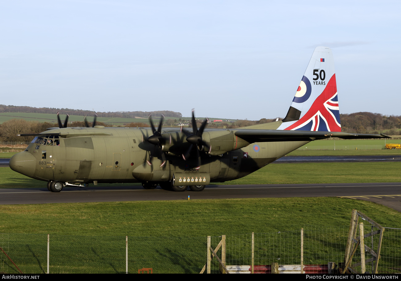 Aircraft Photo of ZH883 | Lockheed Martin C-130J Hercules C5 | UK - Air Force | AirHistory.net #99841