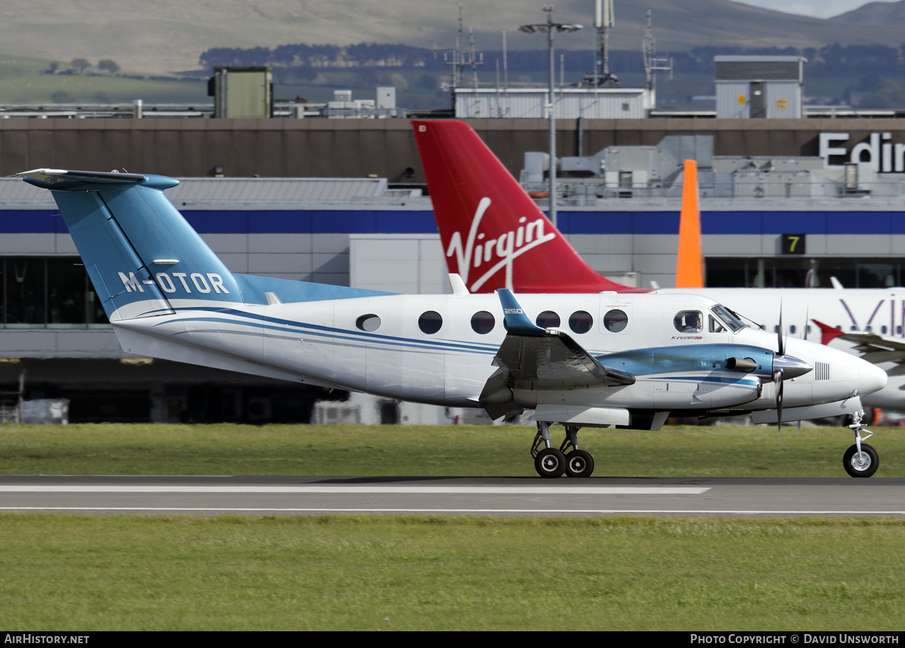 Aircraft Photo of M-OTOR | Beechcraft 250 King Air (200GT) | AirHistory.net #99844