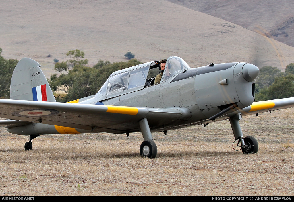 Aircraft Photo of VH-PUW | De Havilland DHC-1 Chipmunk Mk22 | UK - Air Force | AirHistory.net #99845