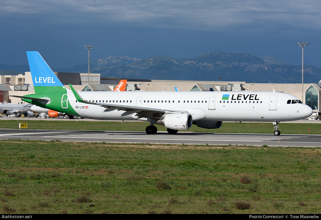 Aircraft Photo of OE-LCR | Airbus A321-211 | Level | AirHistory.net #99853