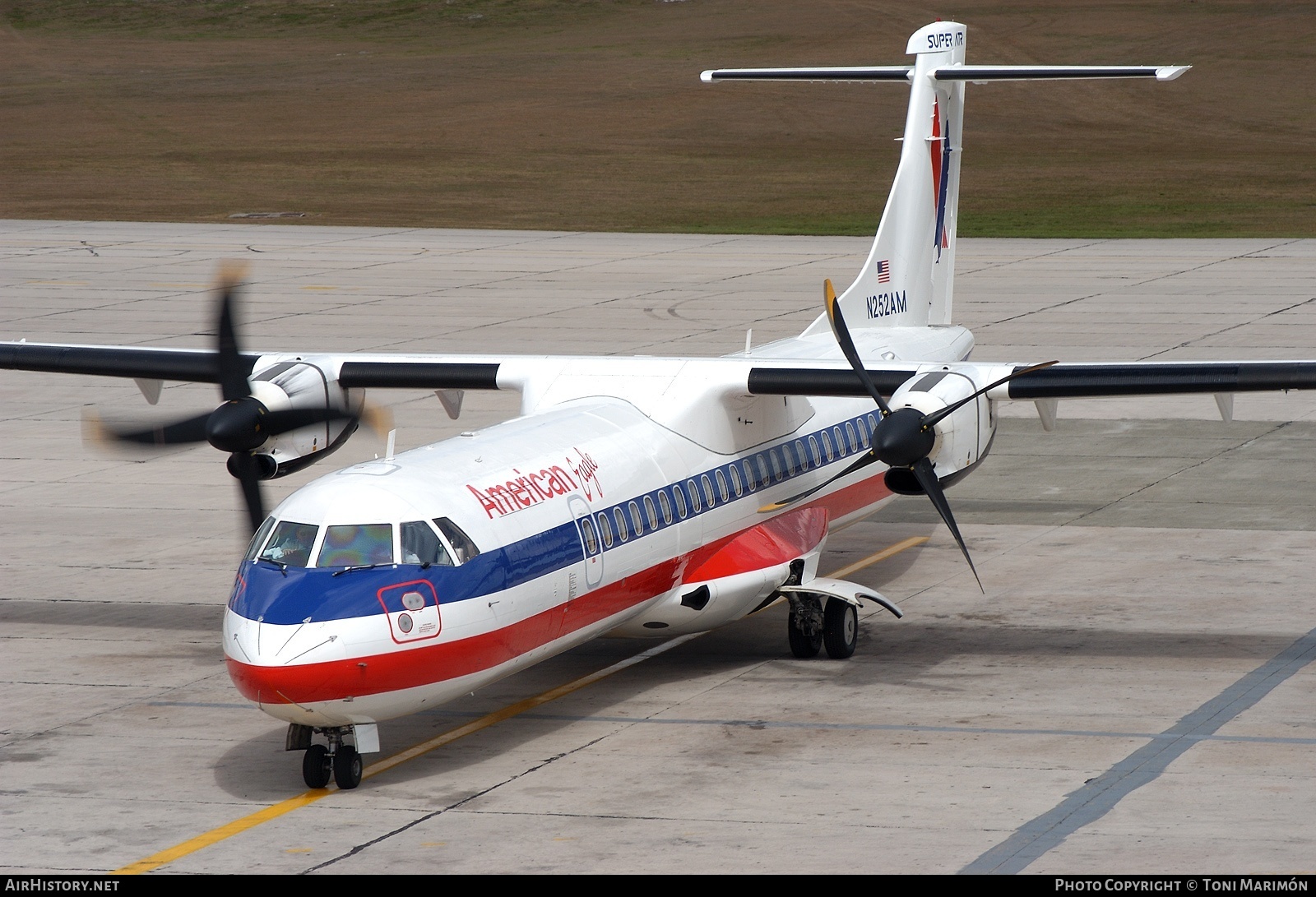 Aircraft Photo of N252AM | ATR ATR-72-202 | American Eagle | AirHistory.net #99862