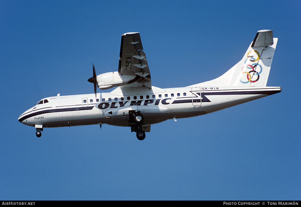 Aircraft Photo of SX-BIA | ATR ATR-42-320 | Olympic | AirHistory.net #99881