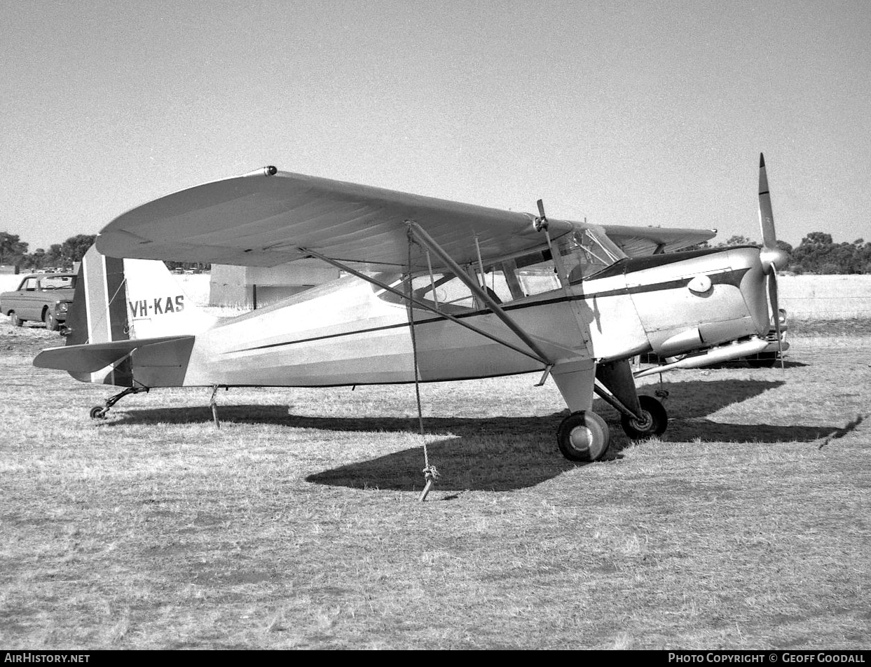 Aircraft Photo of VH-KAS | Auster J-5B Autocar | AirHistory.net #99896