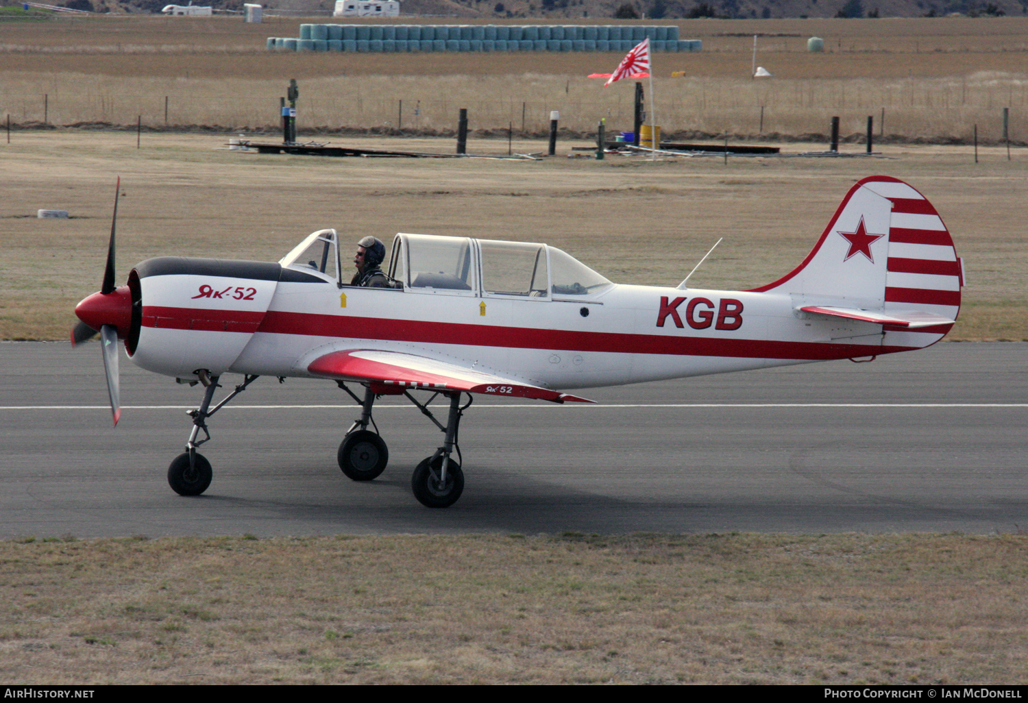 Aircraft Photo of ZK-KGB / KGB | Yakovlev Yak-52 | Soviet Union - DOSAAF | AirHistory.net #99908