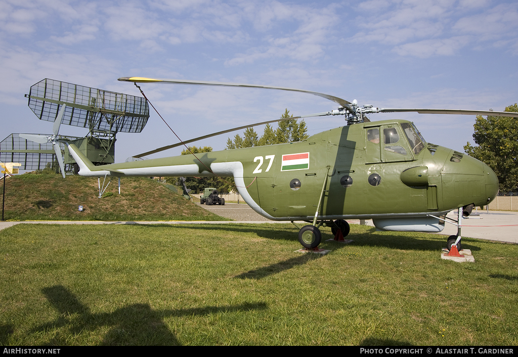 Aircraft Photo of 27 | Mil Mi-4A | Hungary - Air Force | AirHistory.net #99917