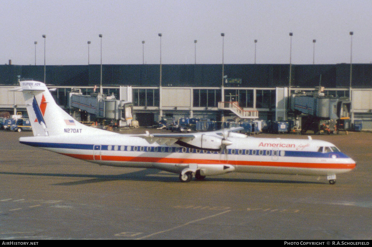 Aircraft Photo of N270AT | ATR ATR-72-201 | American Eagle | AirHistory.net #99921