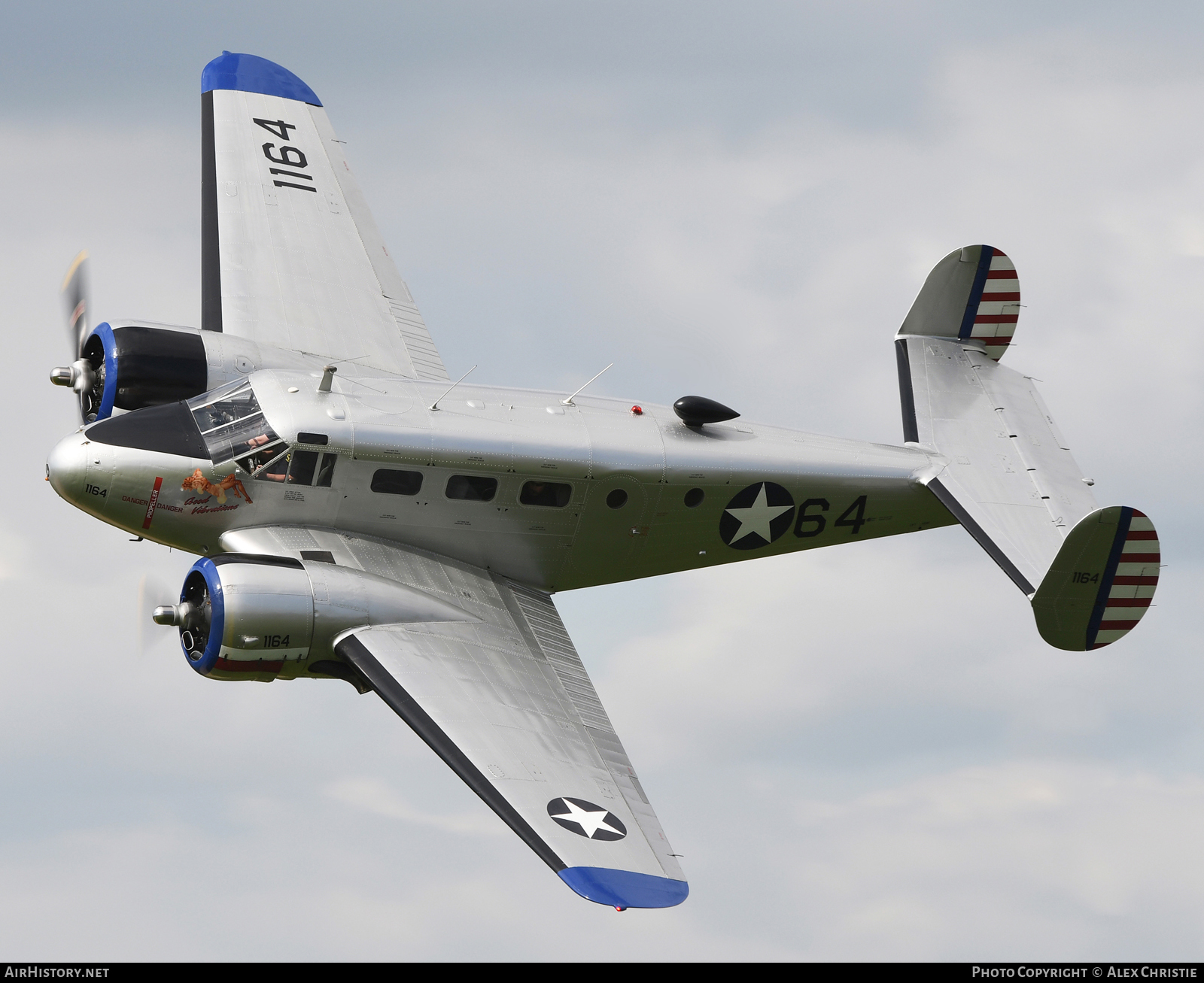 Aircraft Photo of G-BKGL / 1164 | Beech Expeditor 3TM | USA - Air Force | AirHistory.net #99930