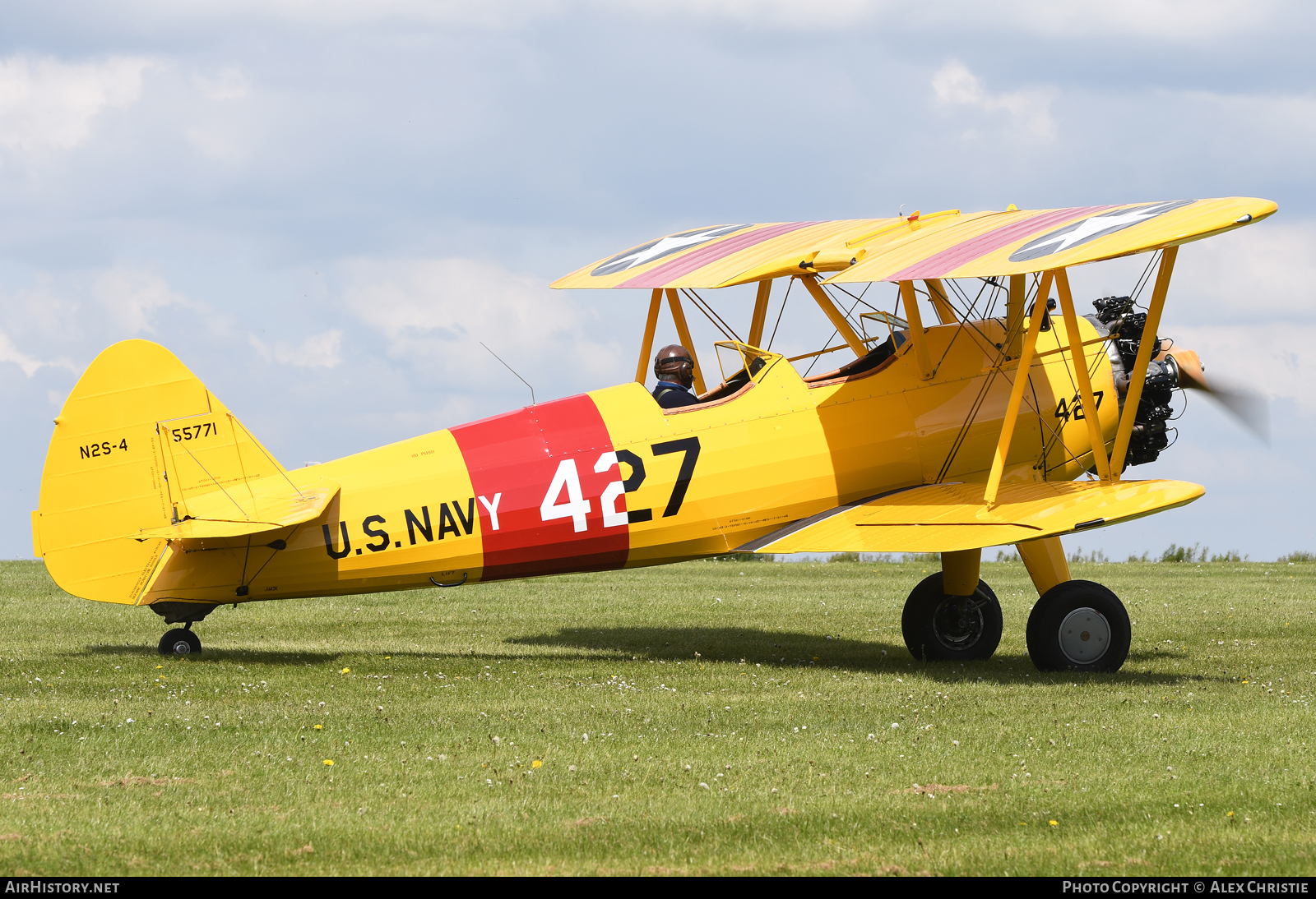 Aircraft Photo of N68427 / 55771 | Boeing A75N1 Kaydet | USA - Navy | AirHistory.net #99931