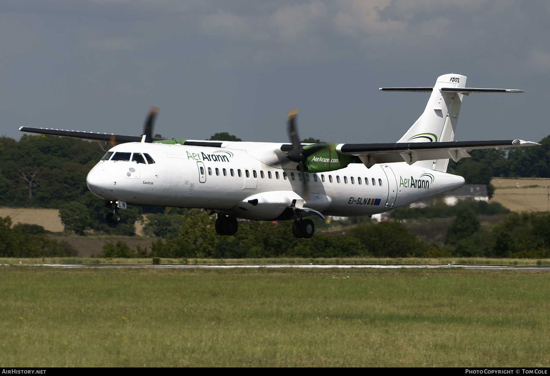 Aircraft Photo of EI-SLN | ATR ATR-72-212 | Aer Arann | AirHistory.net #99935