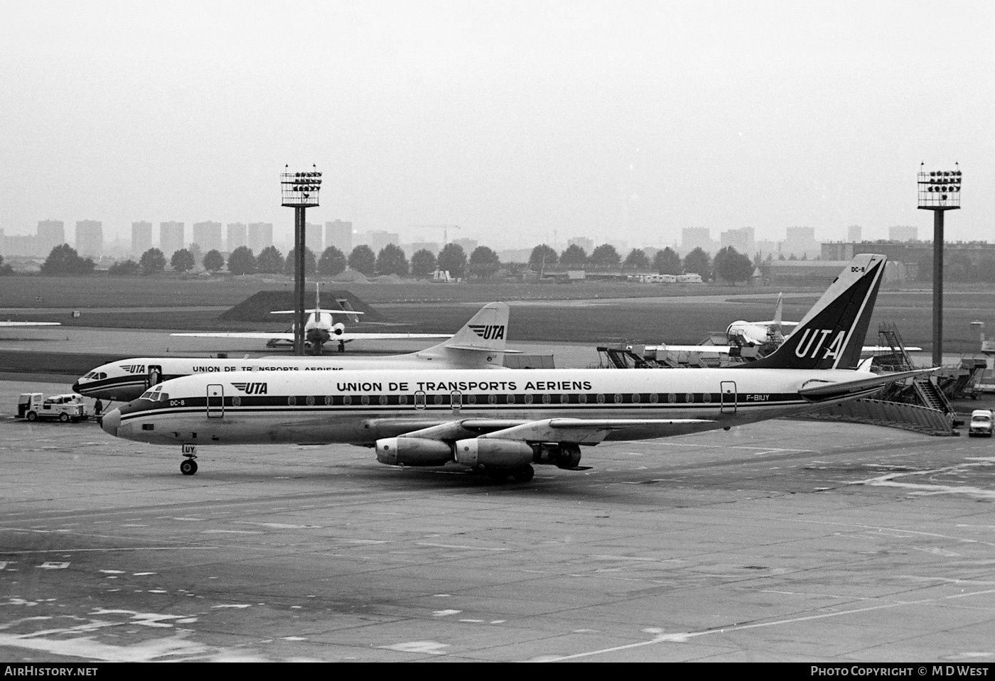 Aircraft Photo of F-BIUY | Douglas DC-8-33 | UTA - Union de Transports Aériens | AirHistory.net #99944