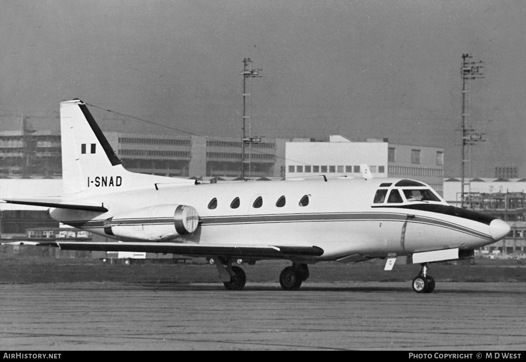 Aircraft Photo of I-SNAD | North American Rockwell NA-306 Sabreliner 60 | AirHistory.net #99982