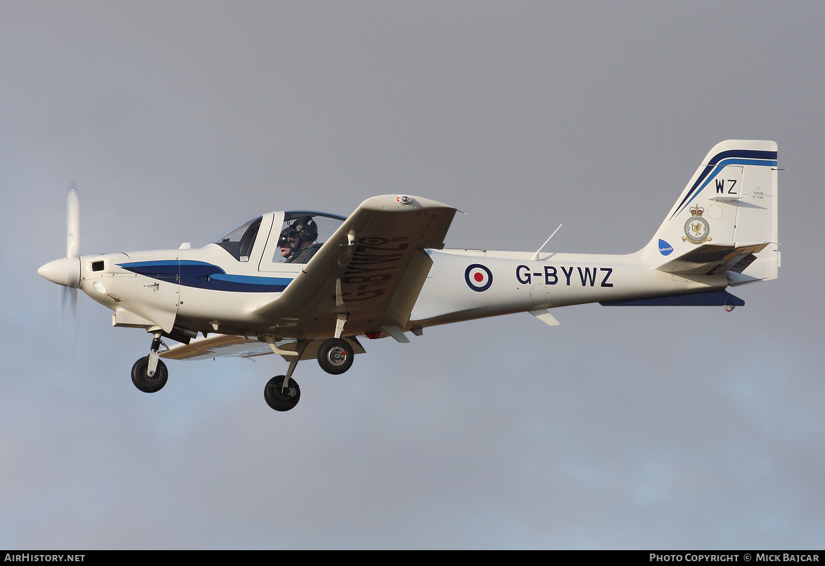 Aircraft Photo of G-BYWZ | Grob G-115E Tutor | UK - Air Force | AirHistory.net #99987