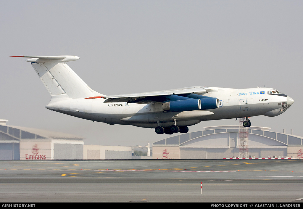 Aircraft Photo of UP-I7624 | Ilyushin Il-76TD | East Wing Aircompany | AirHistory.net #99993